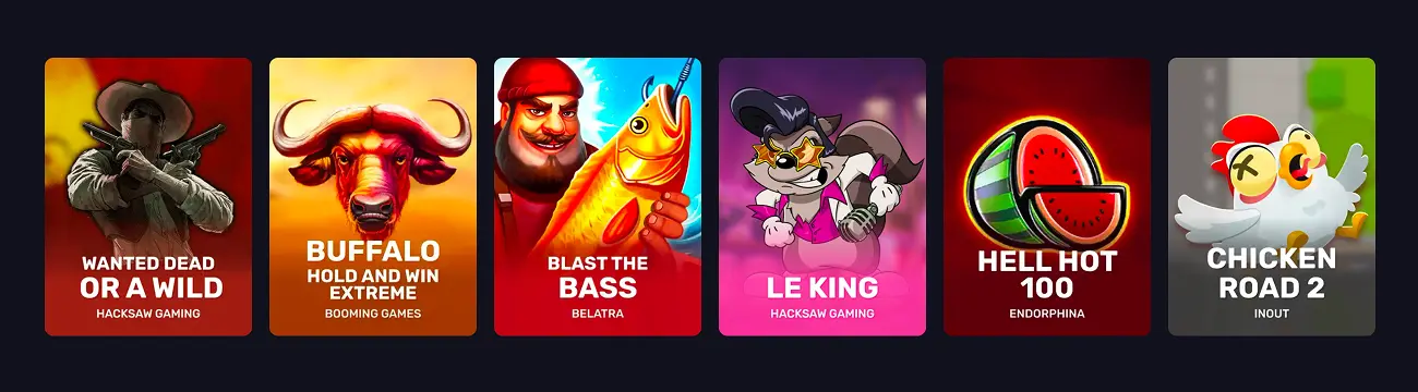 SpinAura Casino jeux